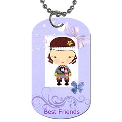 best friend harajuku - Dog Tag (Two Sides)