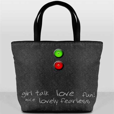 Girlfriends Custom Bucket Bag By Happylemon Back