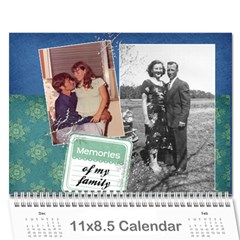Mom s Calendar 2011 - Wall Calendar 11  x 8.5  (12-Months)
