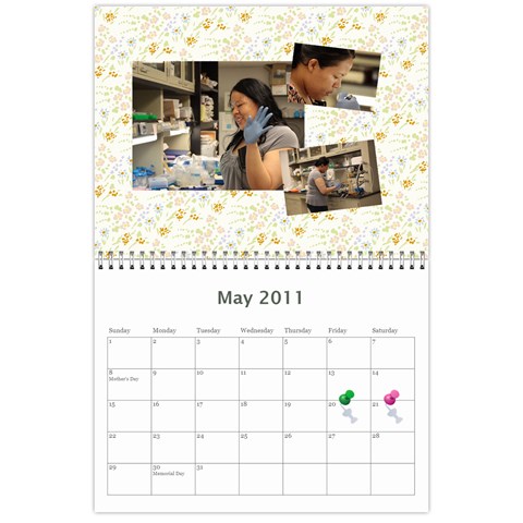 Lab Calender Modified By Wei May 2011