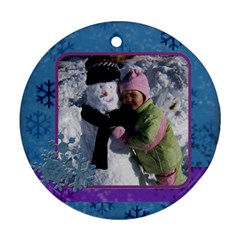 Round Snowdays Ornament - Ornament (Round)