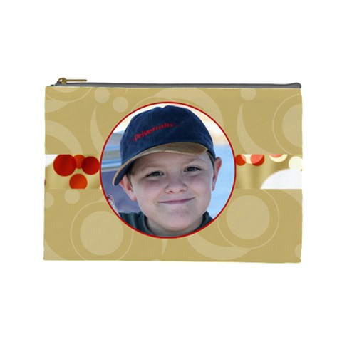 Dotty Large Cosmetic Case By Joan T Front