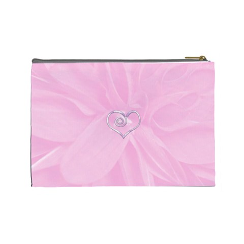 Dahlia Large Cosmetic Case By Joan T Back