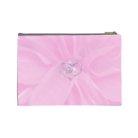Dahlia Large Cosmetic Case By Joan T Back