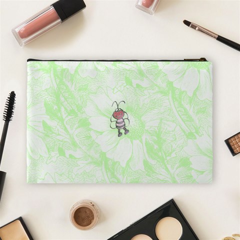 Doodles Large Cosmetic Case 2 By Joan T Back