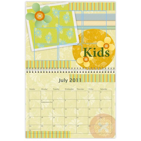 Mom s Calendar 2011 By Linda Ward Jul 2011