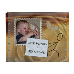 Little Person - Big Attitude XL Cosmetic Bag - Cosmetic Bag (XL)