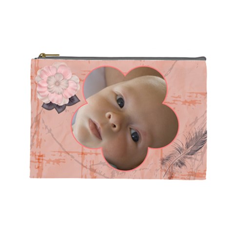 Sunset Large Cosmetic Case By Joan T Front