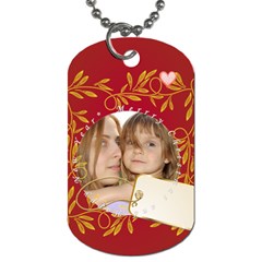 xmas - Dog Tag (One Side)