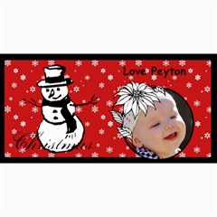 christmas cards - 4  x 8  Photo Cards