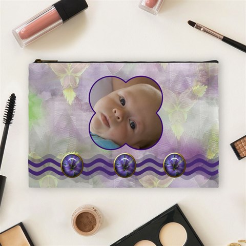 Iris Large Cosmetic Case 3 By Joan T Front