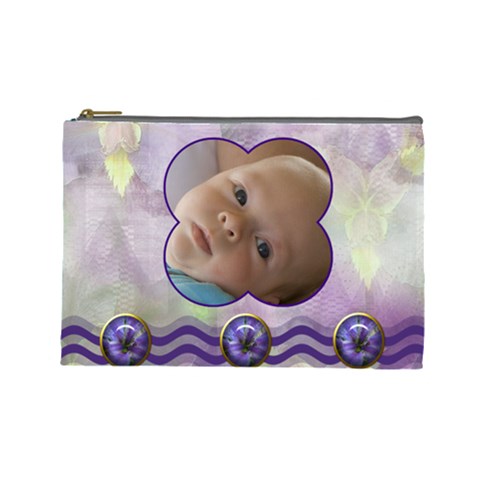 Iris Large Cosmetic Case 3 By Joan T Front