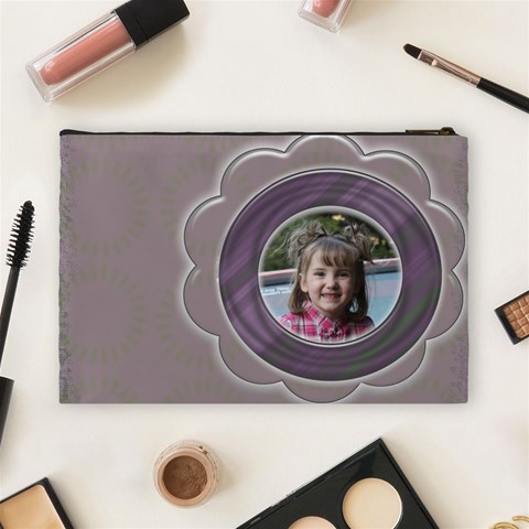 Cosmetic Bag By Amanda Bunn Back