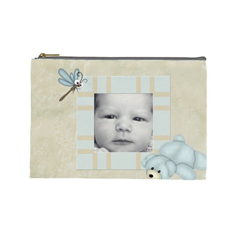 Little Boys Large Cosmetic Case 2 By Joan T Front