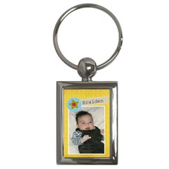 Key Chain (Rectangle)  - Braiden