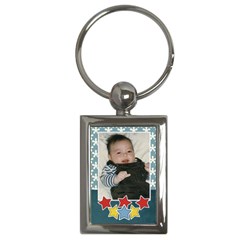 Key Chain (Rectangle)  - stars2