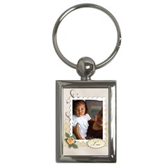 Key Chain (Rectangle)  - Love