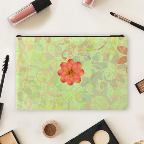 Melon Surprise Large Cosmetic Case 2 By Joan T Back