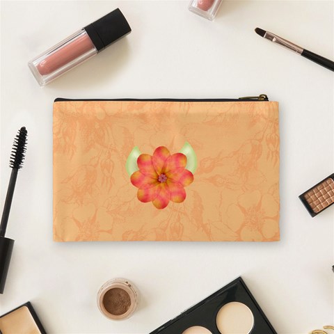 Melon Surprise Medium Cosmetic Case 1 By Joan T Back