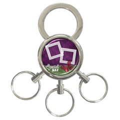 Butterflies -  Key chain - 3-Ring Key Chain