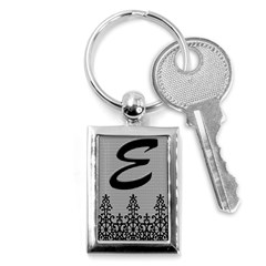 E keychain - Key Chain (Rectangle)