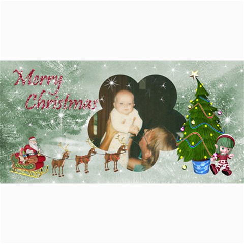 Here Comes Santa Card Set 1 By Spg 8 x4  Photo Card - 1