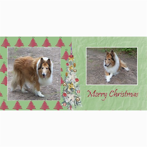Here Comes Santa Card Set 2 By Spg 8 x4  Photo Card - 8