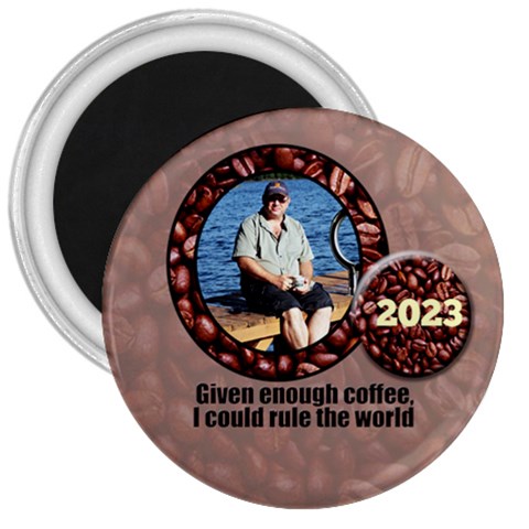 Coffee Button By Patricia W Front