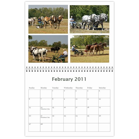 2011 Ryans Calendar  By Rick Conley Feb 2011
