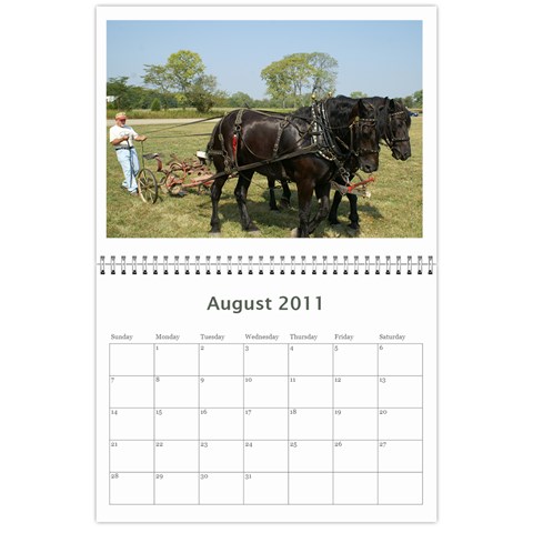 2011 Ryans Calendar  By Rick Conley Aug 2011