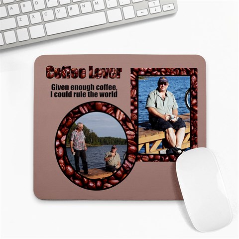 Coffee Mouse Pad By Patricia W Front