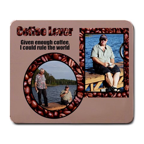 Coffee Mouse Pad By Patricia W Front