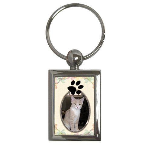 Cat Paw Print Key Chain By Lil Front