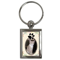 Cat Paw Print Key Chain