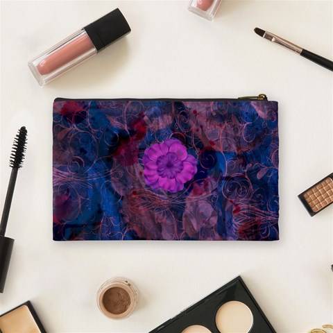 New Year Medium Cosmetic Case By Joan T Back