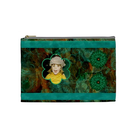 New Year Medium Cosmetic Case 2 By Joan T Front