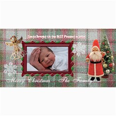 Santa Brought Us The Best Present In 2024 8x4 Photo Card