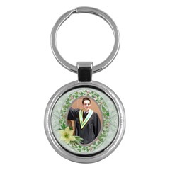 Pretty Green Key Chain - Key Chain (Round)