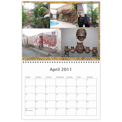 18 Mo Calender By Jan Cockreham Apr 2011