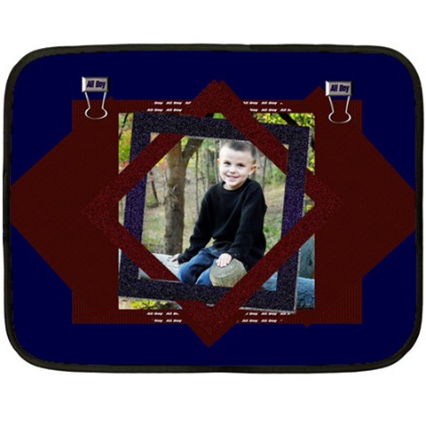 All Boy Blanket By Danielle Christiansen 35 x27  Blanket