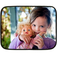 mini blanket Robbyn - Two Sides Fleece Blanket (Mini)