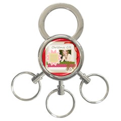 xmas - 3-Ring Key Chain