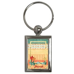 Tulips-keychain - Key Chain (Rectangle)