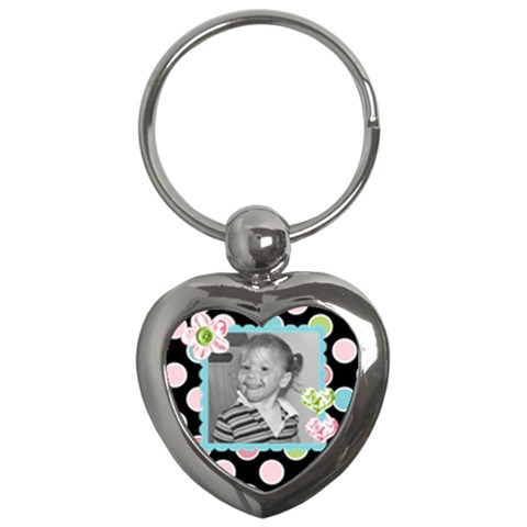 Heart Key Chain By Martha Meier Front