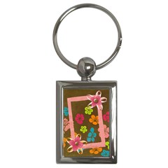 Tropical key chain - Key Chain (Rectangle)