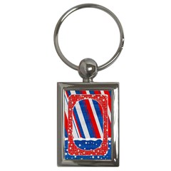 Red, White & Blue-key Chain