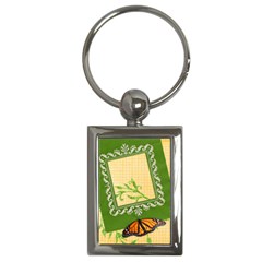 Butterfly-key chain - Key Chain (Rectangle)