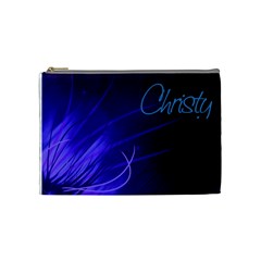 Blue Marilyn Monroe quote bag - Cosmetic Bag (Medium)