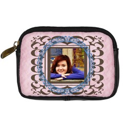 Framed Camera Case PINK - Digital Camera Leather Case