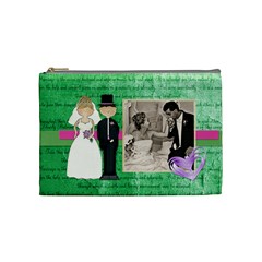 wedding,Love bag - Cosmetic Bag (Medium)